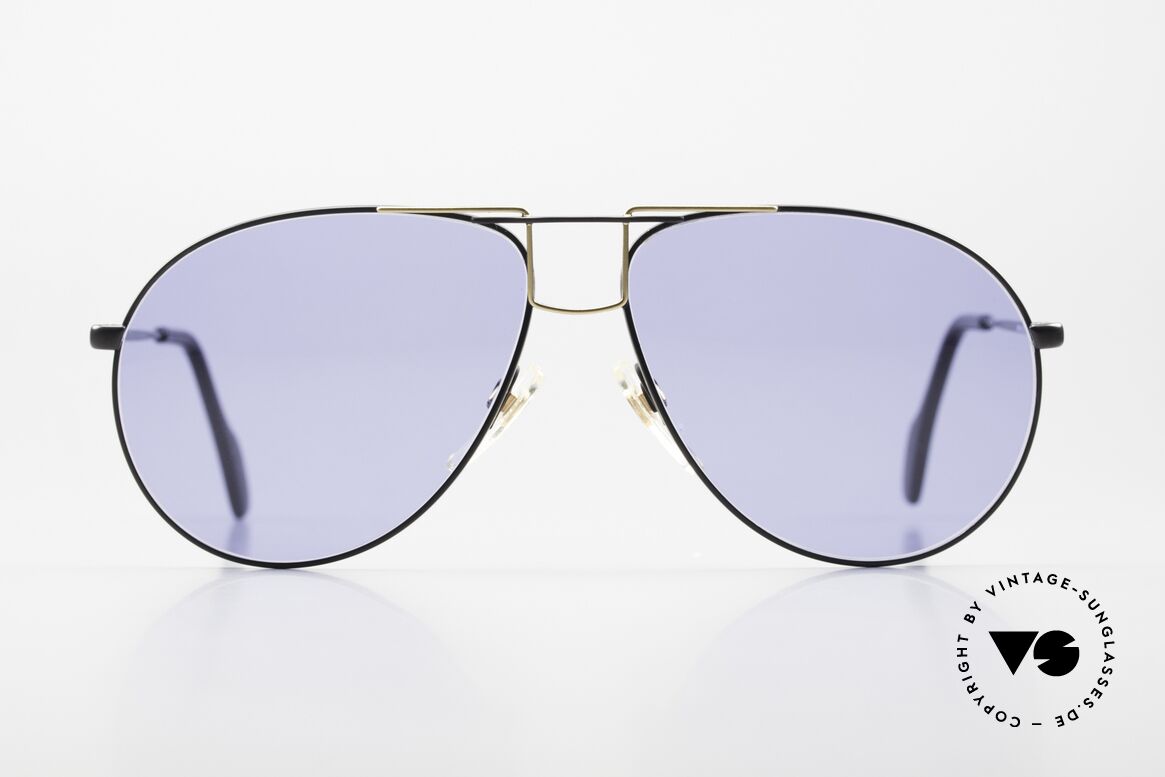 Metzler 0878 80er En Vogue Sonnenbrille, alte Metzler Pilotensonnenbrille aus dem Jahre 1986, Passend für Herren