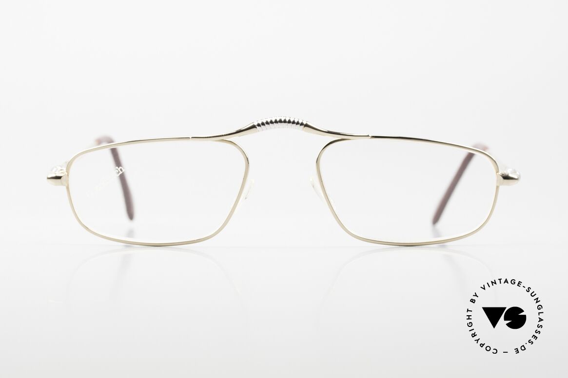 Zollitsch 160 Alte 80er Jahre Lesebrille, Zollitsch Cadre 160, col. 903, Gr. 52-22, 140mm, Passend für Herren