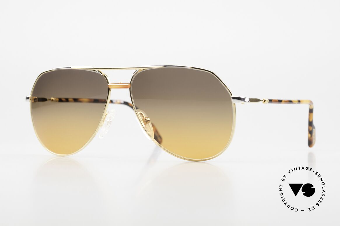 Alpina PCF 211 Rare 90er Aviator Brille, Alpina Brille aus der legendären ProCar-Series, Passend für Herren