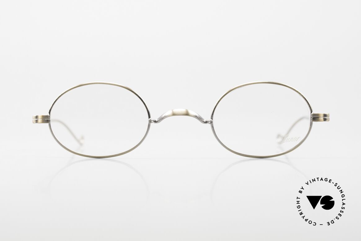 Lunor II 10 Limited Metallbrille Antik Gold, LIMITED 'antik-gold' Version; eine echte alte Rarität, Passend für Herren und Damen