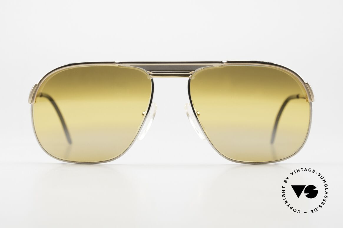 Essilor 2373 2in1 Brille Gold Gradient, ein wahres 80er Jahre Kunsthandwerk der alten Schule, Passend für Herren