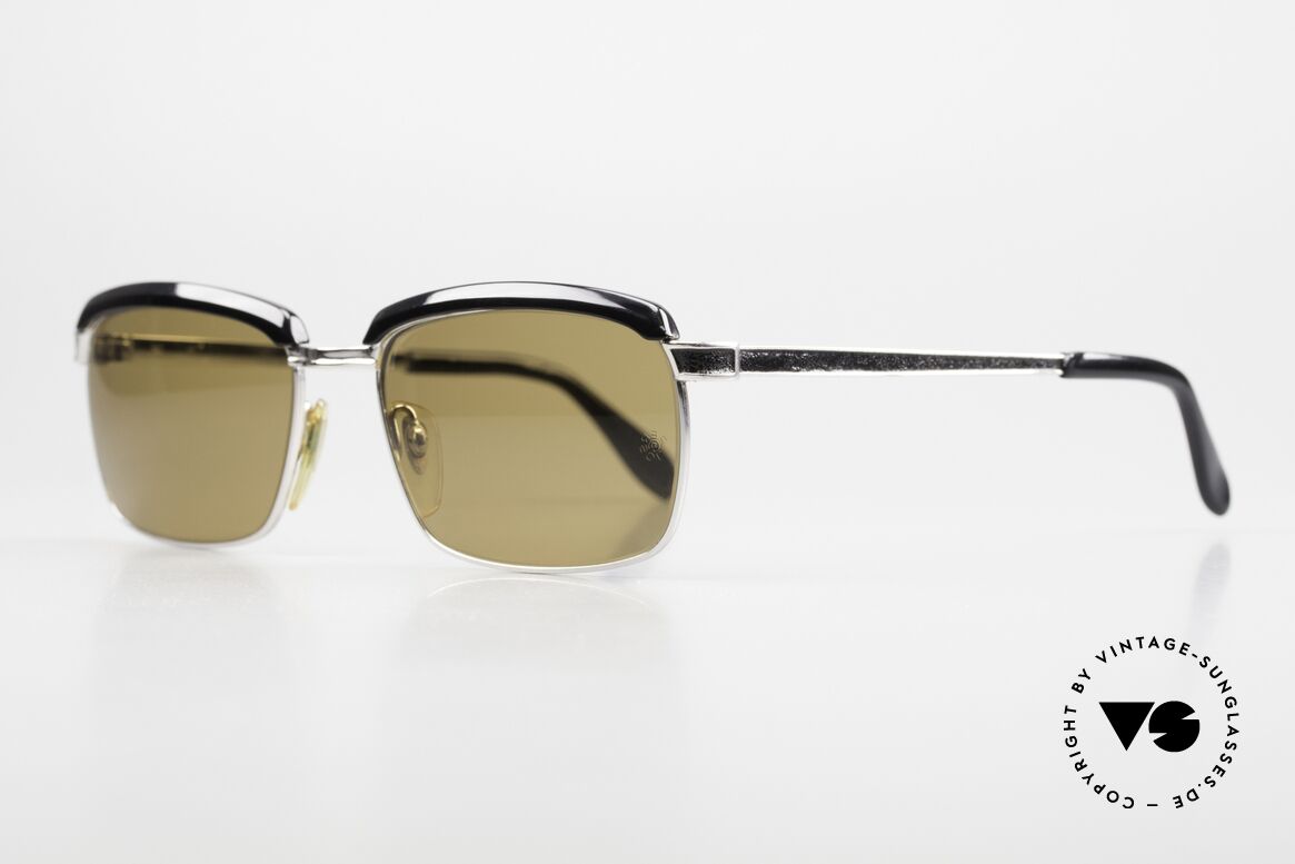 Metzler AA 1/10 12k Gold Gefüllte Brille, 1/10 des Metalls sind 12kt Gold (Wahnsinns-Qualität), Passend für Herren
