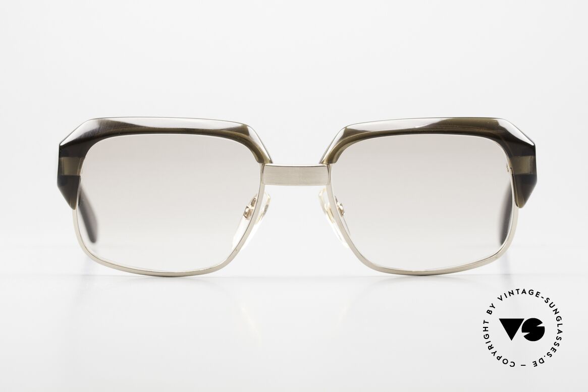 Rodenstock Bertram 70er Jahre Kombi-Brille, Echt-Golddoublé Fassung im 1/20 10k Mischverhältnis, Passend für Herren