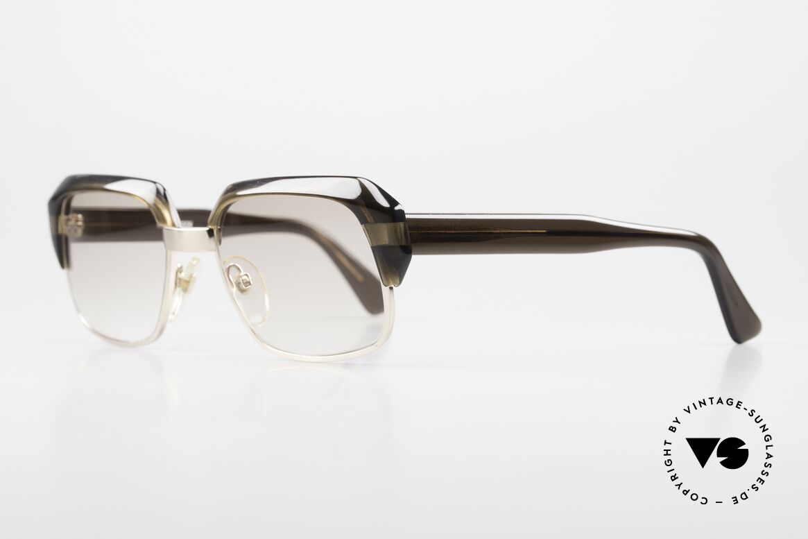 Rodenstock Bertram 70er Jahre Kombi-Brille, 1/20 des Metalls sind 10kt Gold (Wahnsinns-Qualität), Passend für Herren