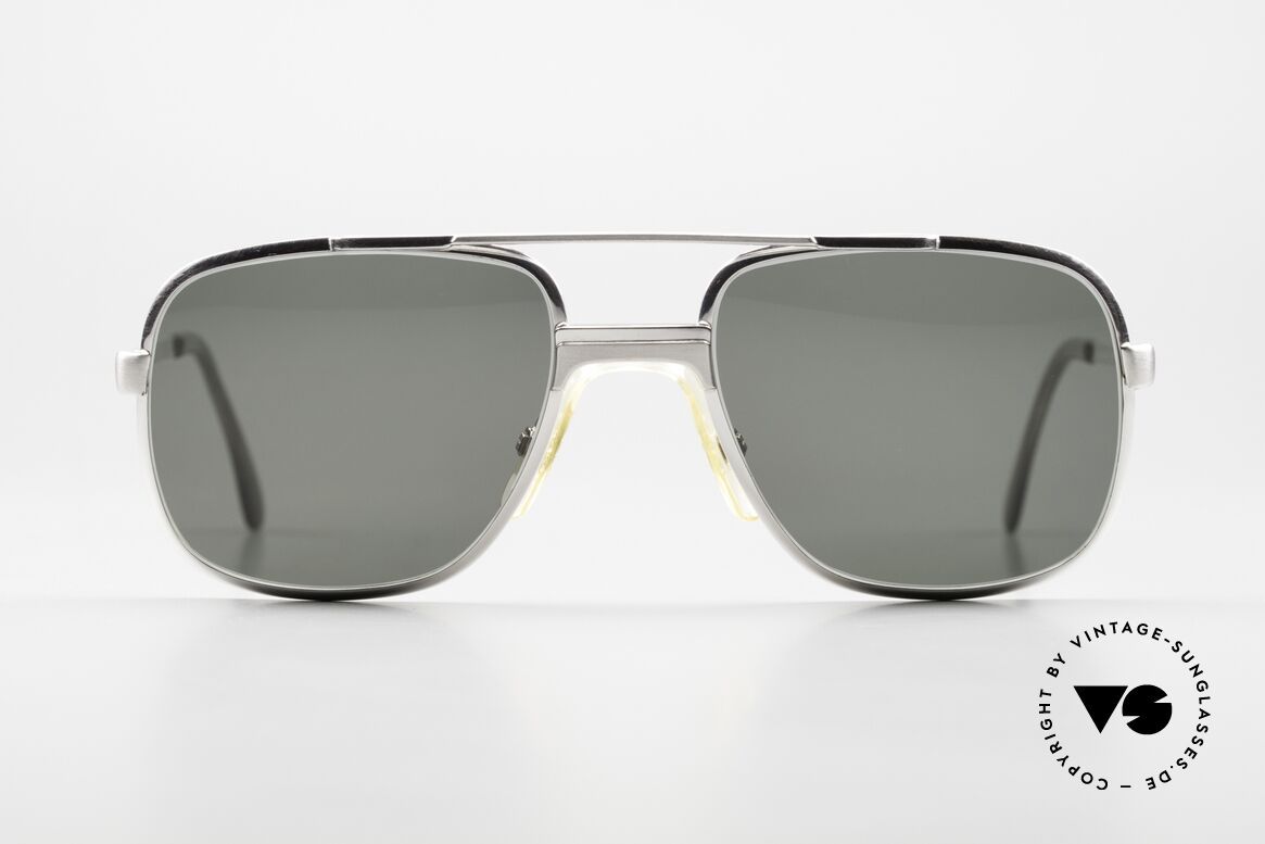 Rodenstock Tenno Weißgold Doublé 80er Brille, alte Rodenstock WD = Weißgold Doublé Herrenbrille, Passend für Herren