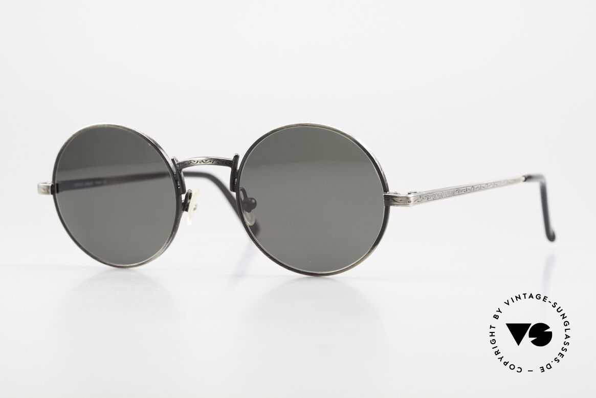 Giorgio Armani 128 Antik Silber Rahmen Legierung, vintage Brille vom Modedesigner Giorgio ARMANI, Passend für Herren und Damen