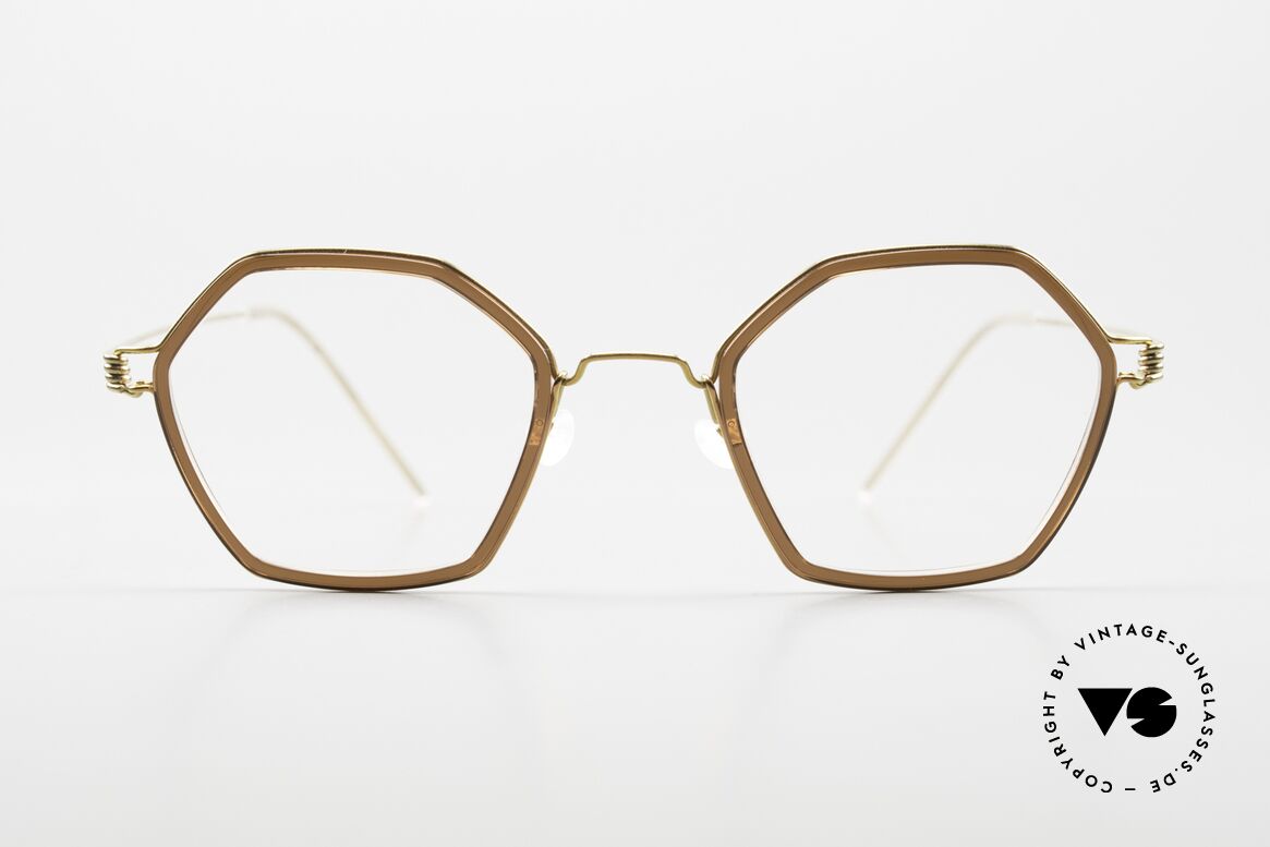Lindberg Rui Air Titan Rim Eckige Titanbrille Unisex, Modell RUI, Größe 45-22, Bügellänge 145, Farbe: PGT, Passend für Herren und Damen