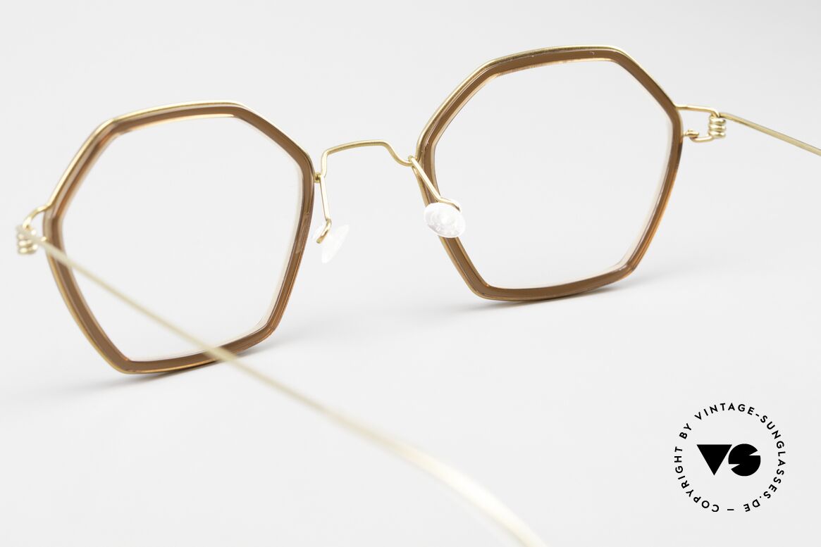 Lindberg Rui Air Titan Rim Eckige Titanbrille Unisex, Größe: medium, Passend für Herren und Damen