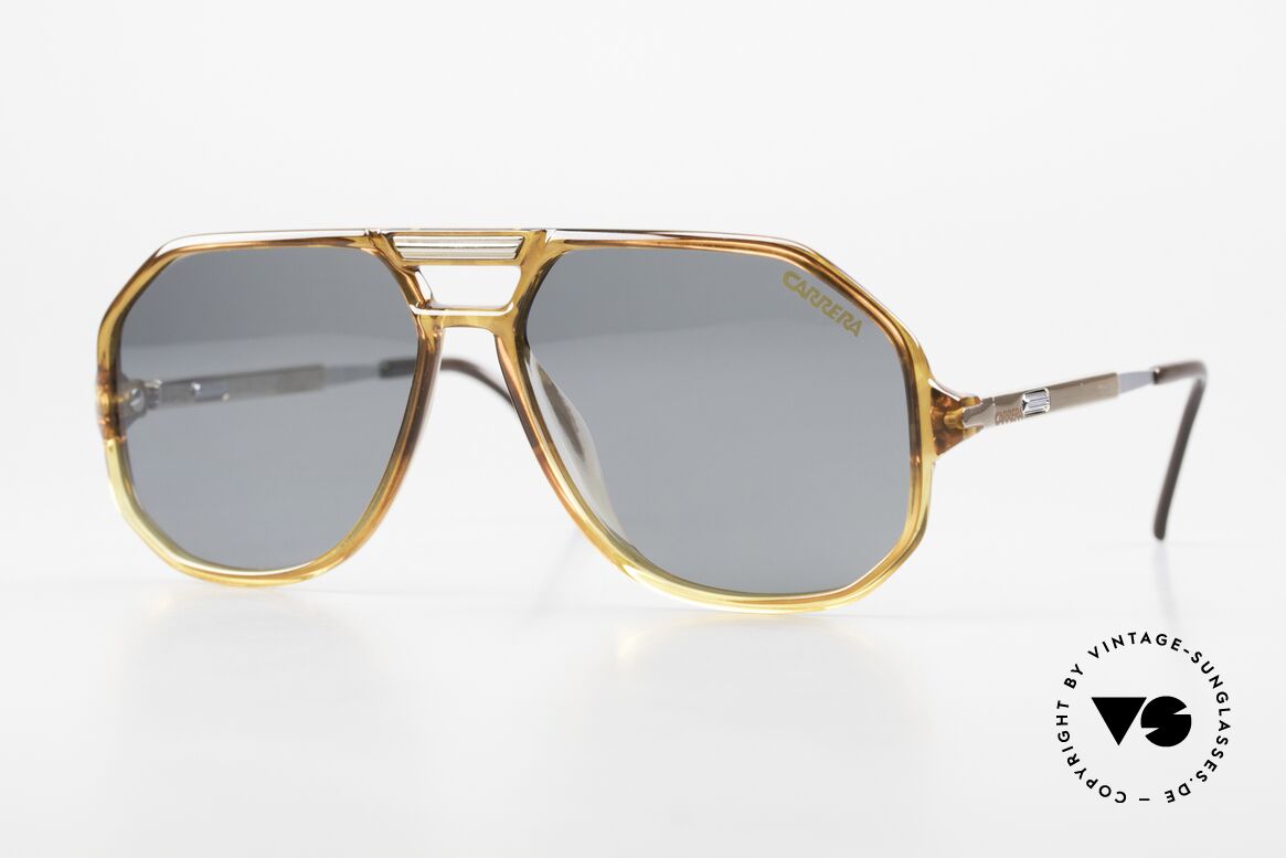 Carrera 5316 Polarisierende Sonnengläser, sehr besondere Carrera Sonnenbrille von 1988, Passend für Herren