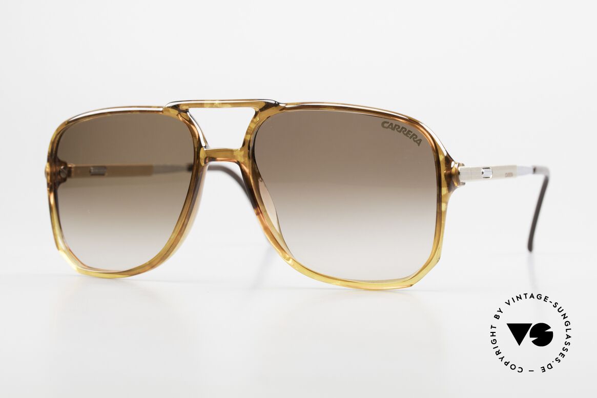 Carrera 5301 Verstellbare Vario Bügellänge, brilliantes CARRERA Brillen-DESIGN von 1986, Passend für Herren