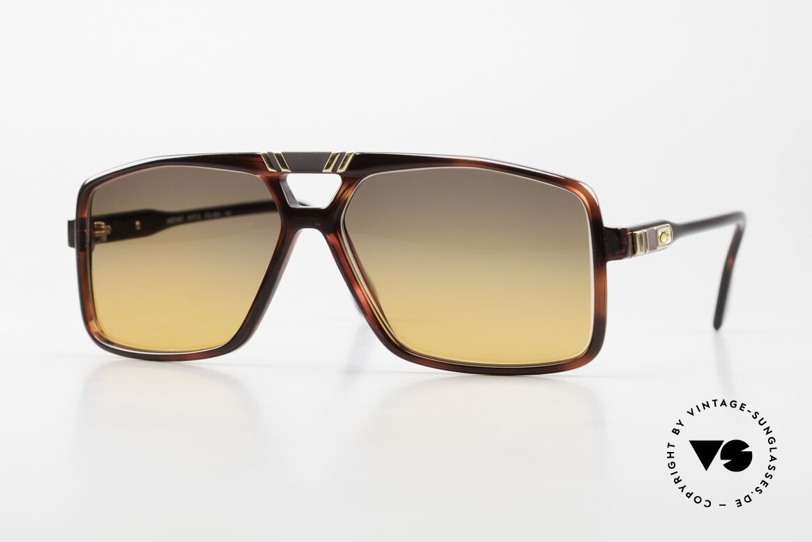 Cazal 637 80er Hip Hop Sonnenbrille, ausdrucksstarke Cazal VINTAGE Sonnenbrille, Passend für Herren