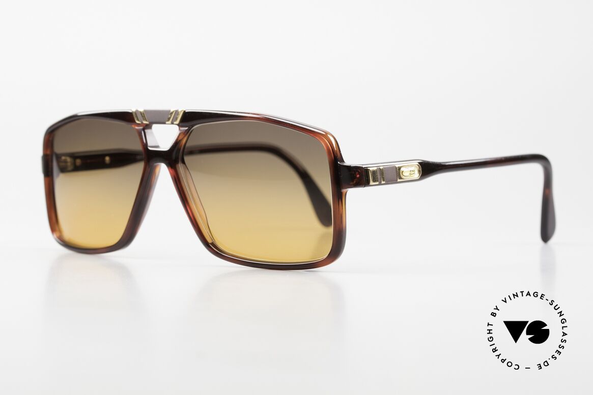 Cazal 637 80er Hip Hop Sonnenbrille, fester Bestandteil der amerik. HipHop-Szene, Passend für Herren