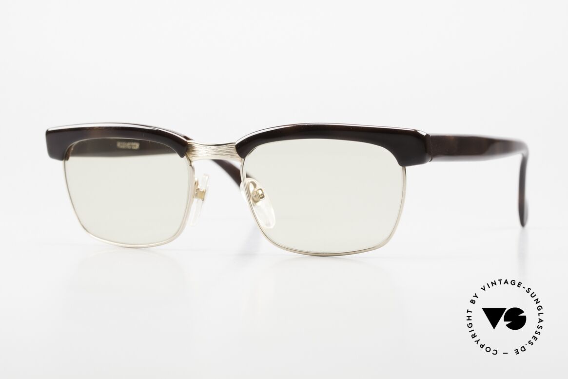 Rodenstock Arnold 60er Jahre Golddoublé Brille, antike Rodenstock Brille der 60er Jahre; GOLD-Filled!, Passend für Herren