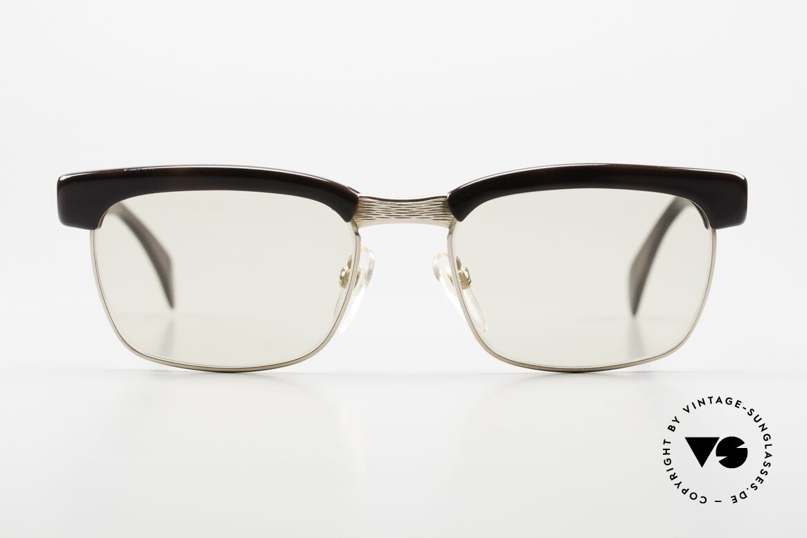 Rodenstock Arnold 60er Jahre Golddoublé Brille, Echt-Golddoublé Fassung im 1/20 12k Mischverhältnis, Passend für Herren