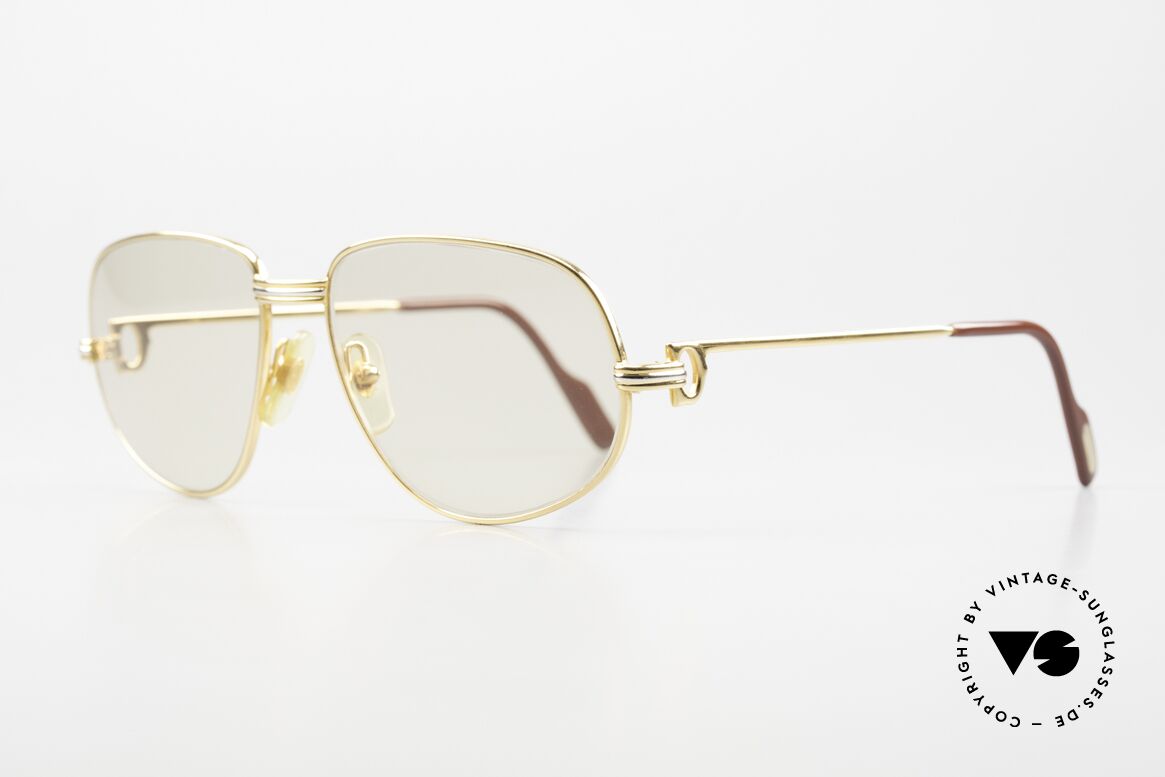 Cartier Romance LC - M Gläser Verdunkeln Automatisch, dieses Modell mit LC-Dekor & Medium Größe 56-16, 130, Passend für Herren und Damen
