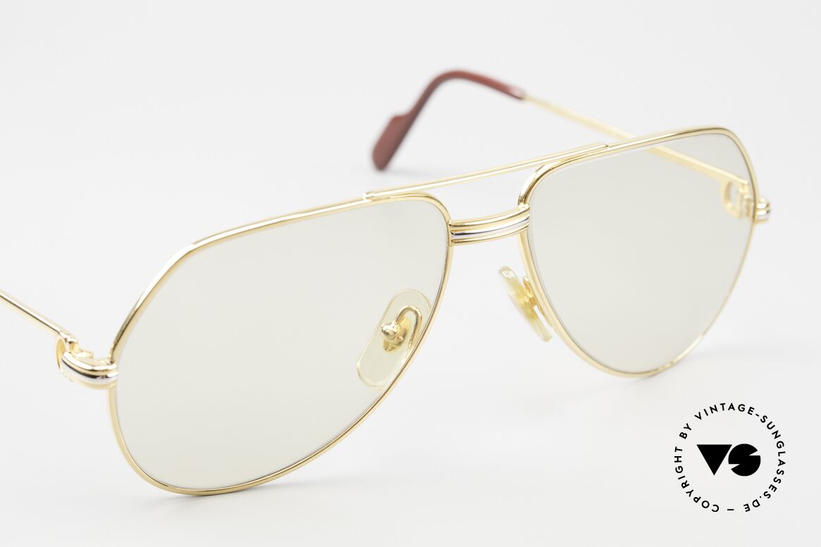 Cartier Vendome LC - S Automatikglas Sonnenbrille, neue Sonnengläser verdunkeln bei Sonne automatisch, Passend für Herren und Damen