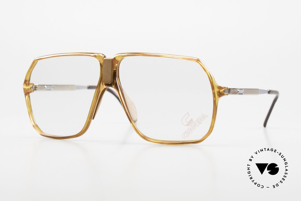 Carrera 5317 Vintage Brille Vario Bügel, vintage Brille von CARRERA aus dem Jahre 1986, Passend für Herren
