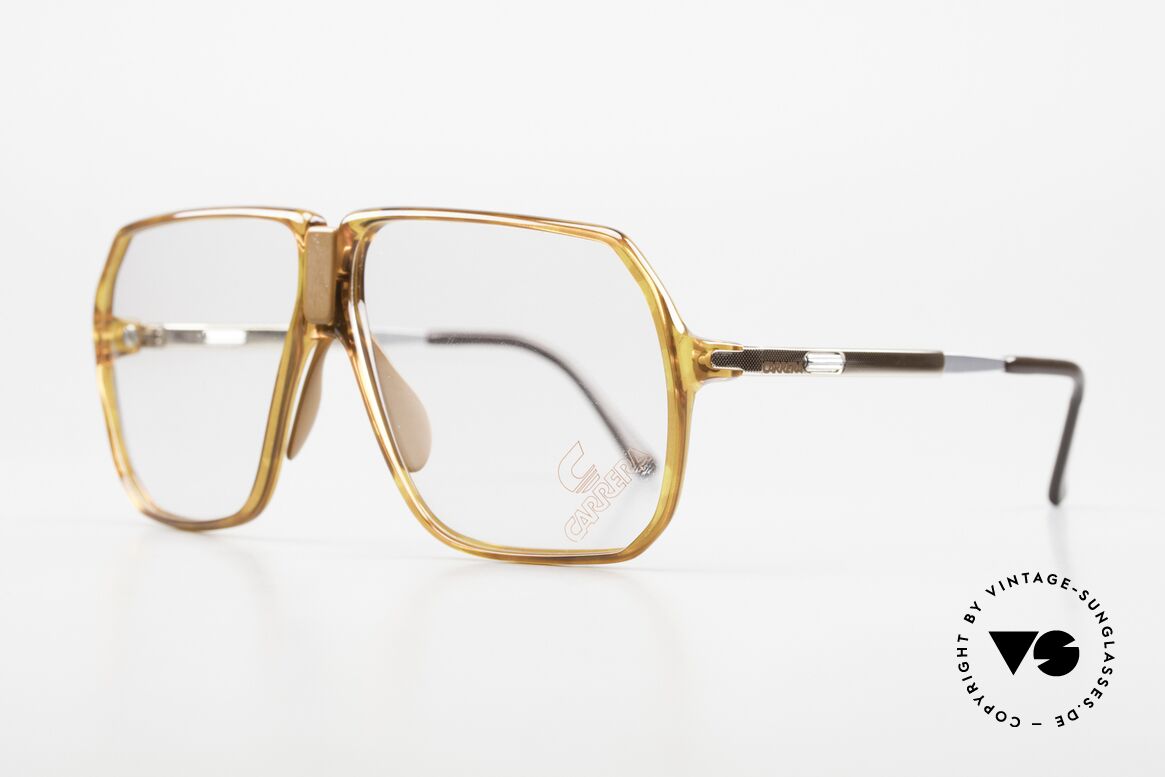 Carrera 5317 Vintage Brille Vario Bügel, zudem verstellbare Bügellänge (VARIO System), Passend für Herren