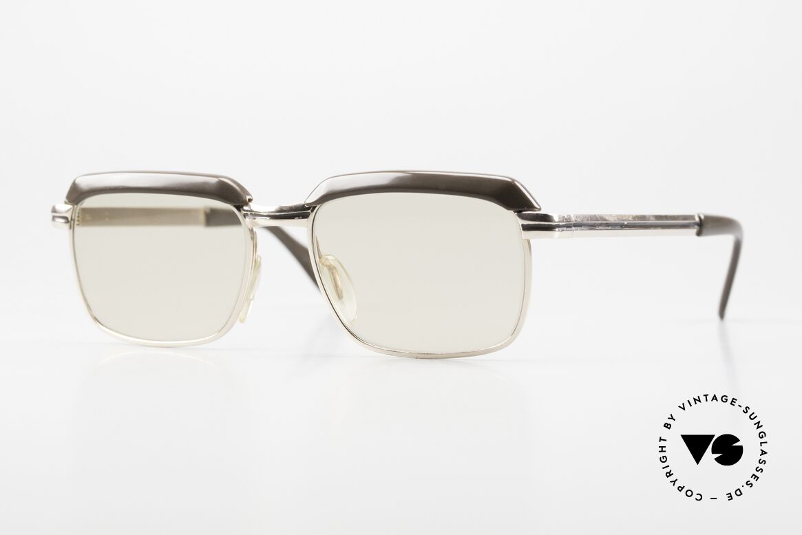 Metzler JK 1/10 12k Echtgold Brille, antike Metzler Brille aus den 60er Jahren, Gold-Filled!, Passend für Herren