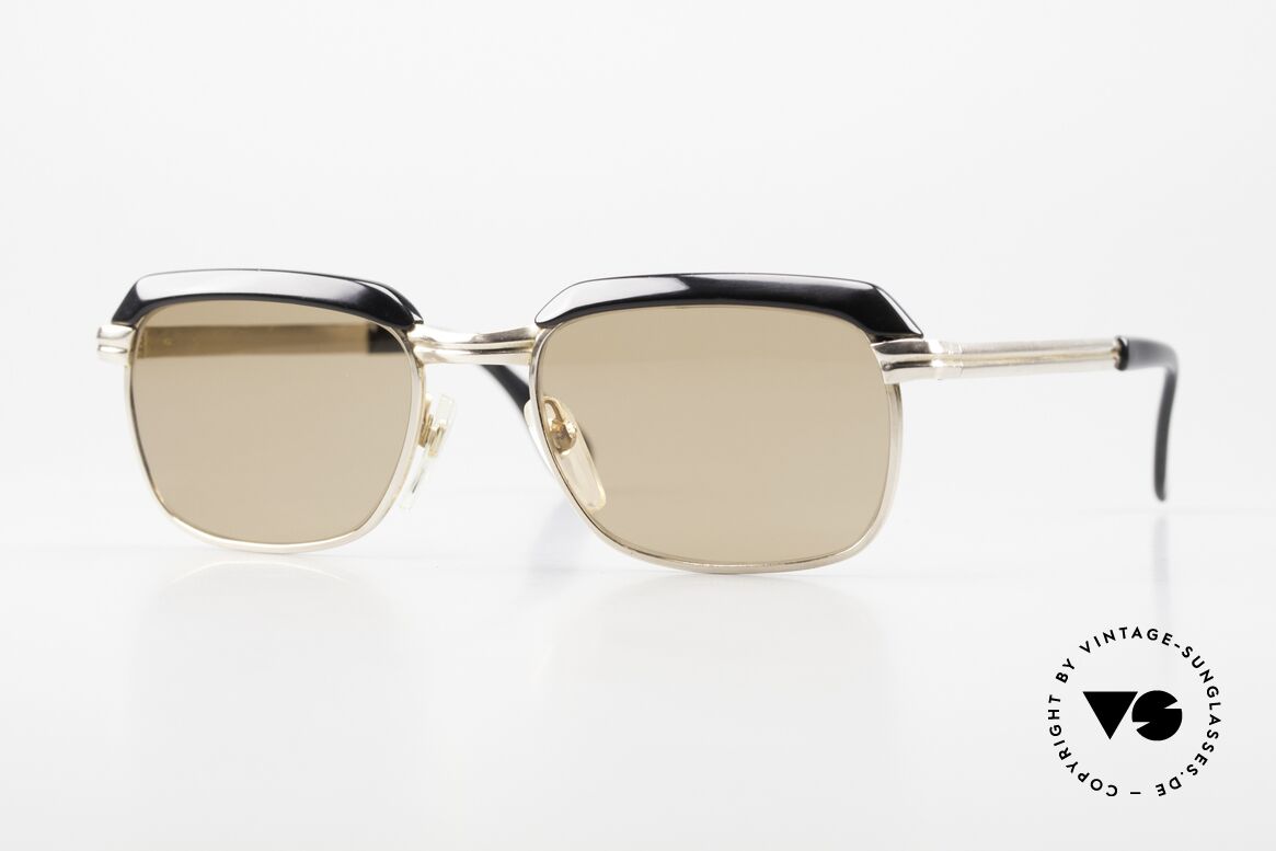 Metzler JK 60er Brille 12kt Golddoublé, antike Metzler Brille aus den 60er Jahren, Gold-Filled!, Passend für Herren