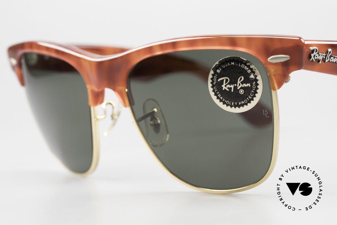 Ray Ban Wayfarer Max II Alte B&L USA Sonnenbrille, ungetragen (wie alle unsere vintage B&L Ray Bans), Passend für Herren