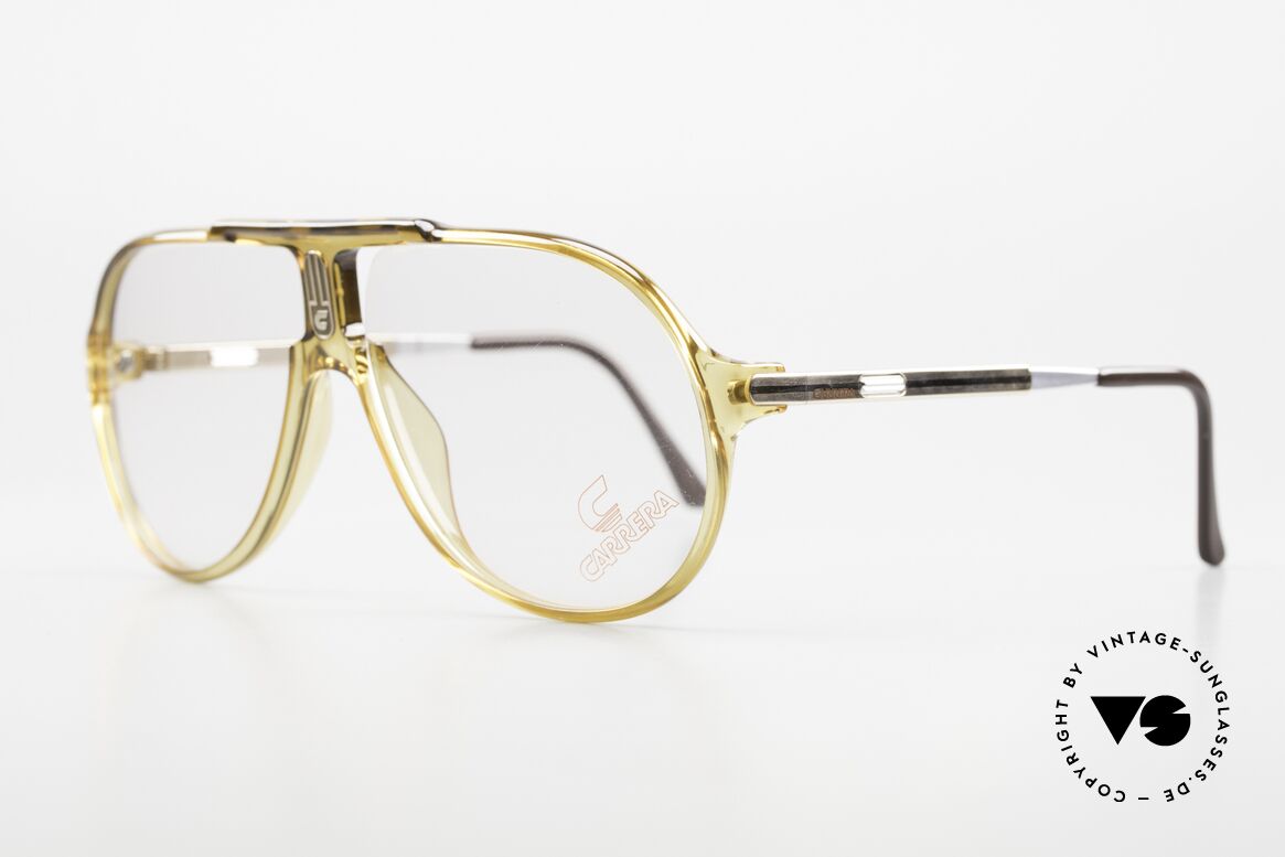 Carrera 5309 Optyl Material Brille 1985, zudem verstellbare Bügellänge (VARIO System), Passend für Herren