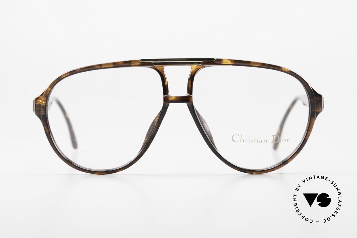 Christian Dior 2457 Vintage Brille von 1987, Christian Dior Brille Mod. 2457, col. 10, Gr. 57-12, Passend für Herren