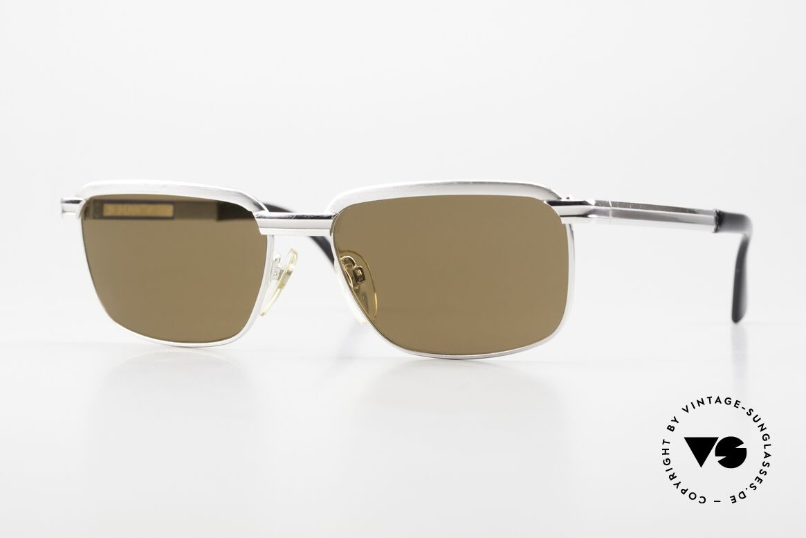 Rodenstock Canberra 60er Jahre Brille Herren, 60er Jahre Rodenstock Brille, Weissgolddoublé, Passend für Herren