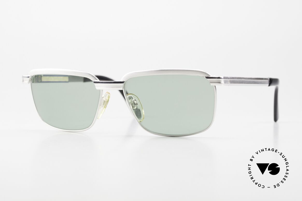 Rodenstock Canberra Gold-Filled Brille 1/10 12k, 60er Jahre Rodenstock Brille, Weissgolddoublé, Passend für Herren