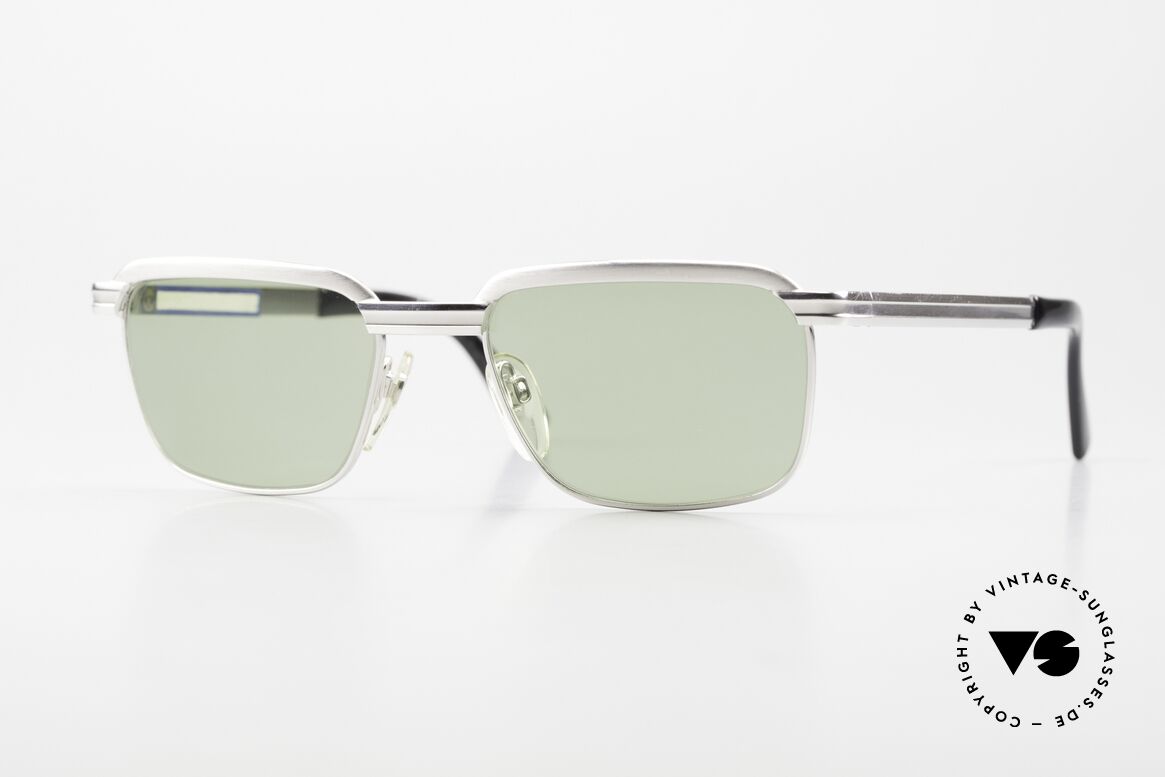 Rodenstock Canberra Narcos Sonnenbrillen Style, 60er Jahre Rodenstock Brille, Weissgolddoublé, Passend für Herren