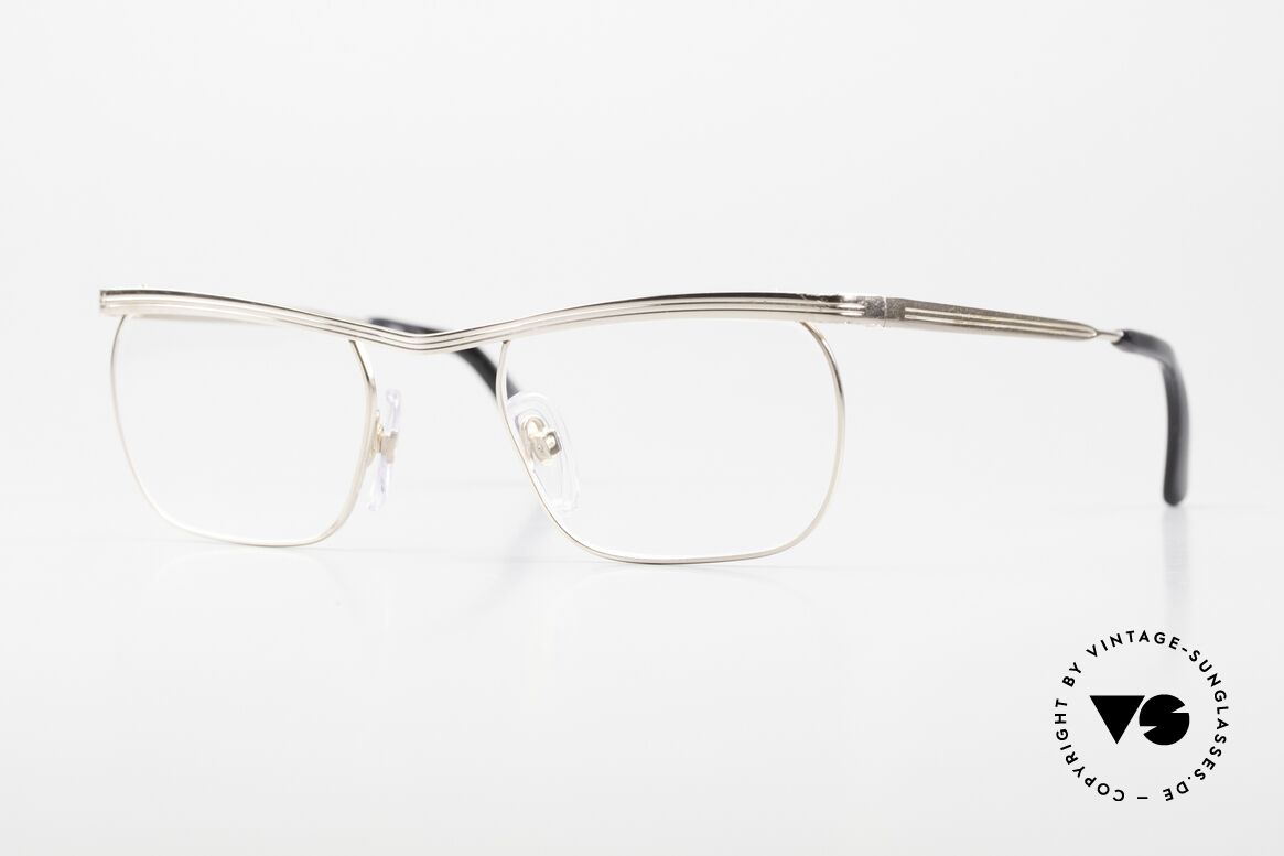 Rodenstock Cantor Stil Narcos Filmbrille, antike Rodenstock Brille der 60er Jahre; GOLD-Filled, Passend für Herren