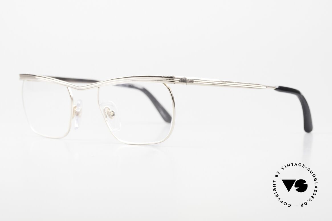 Rodenstock Cantor Stil Narcos Filmbrille, Echt-Golddoublé Fassung im 1/10 12k Mischverhältnis, Passend für Herren