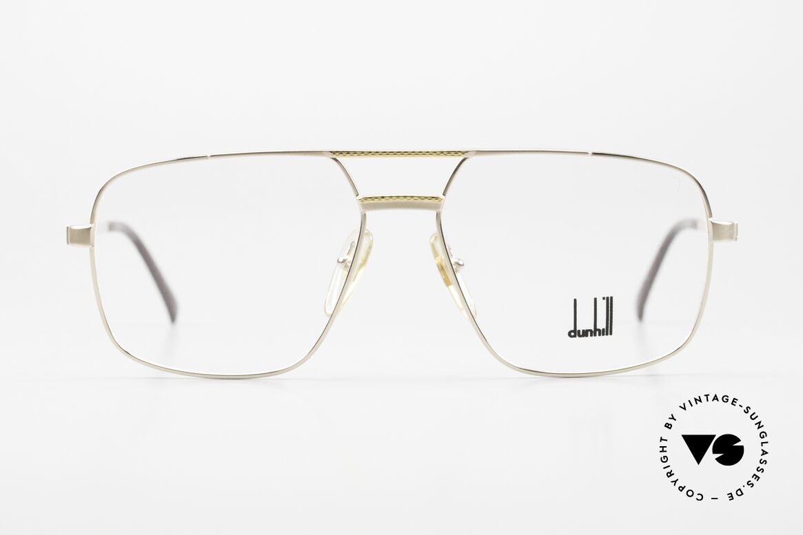 Dunhill 6068 Multi Vergoldete Brille 1988, premium vintage Alfred DUNHILL Brille von 1988, Passend für Herren