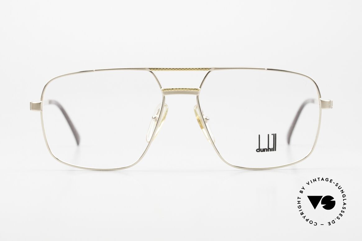 Dunhill 6068 Multi Vergoldete Brille 1988, die absolute Speerspitze in Sachen Brillen-Qualität, Passend für Herren