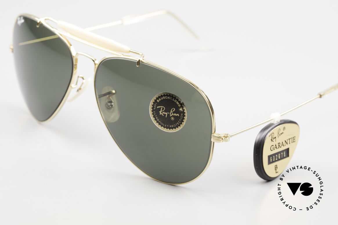 Ray Ban Outdoorsman II Sonnenbrillen Klassiker, TOP-Verarbeitung mit der bekannten B&L Gravur, Passend für Herren