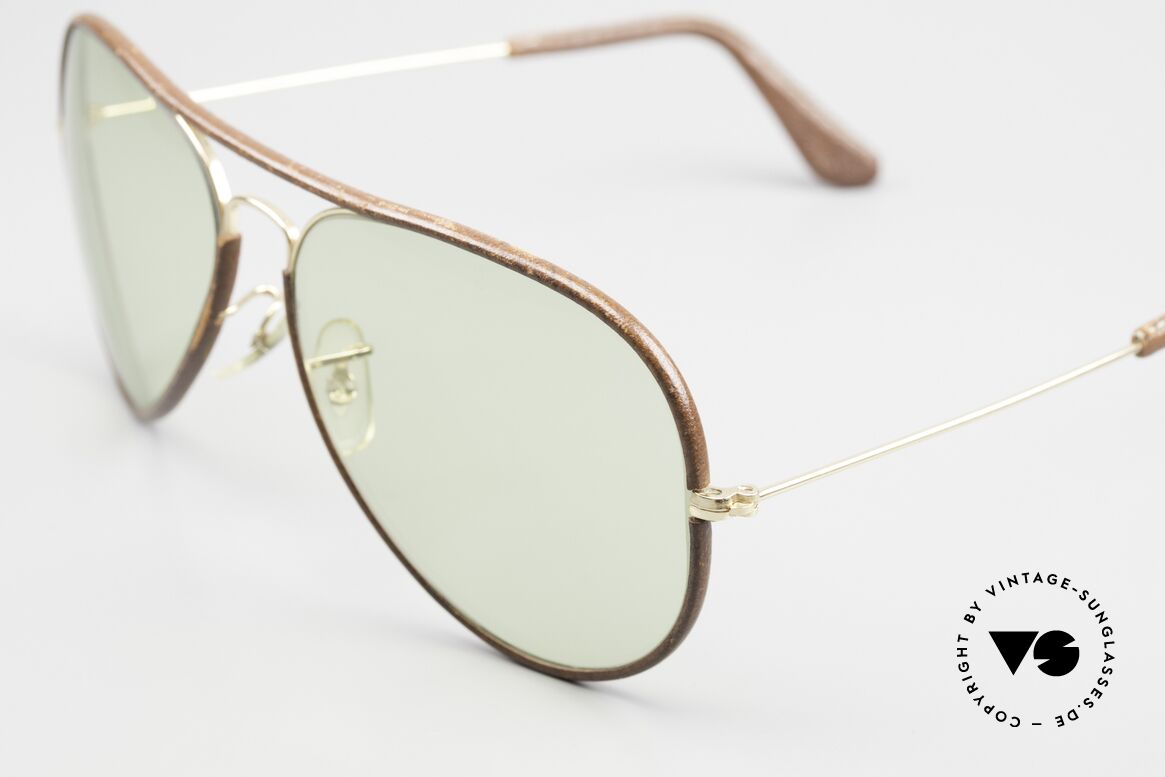 Ray Ban Large Metal II Green Changeable Gläser B&L, mit orig. B&L Changeable Gläsern (selbstabdunkelnd), Passend für Herren
