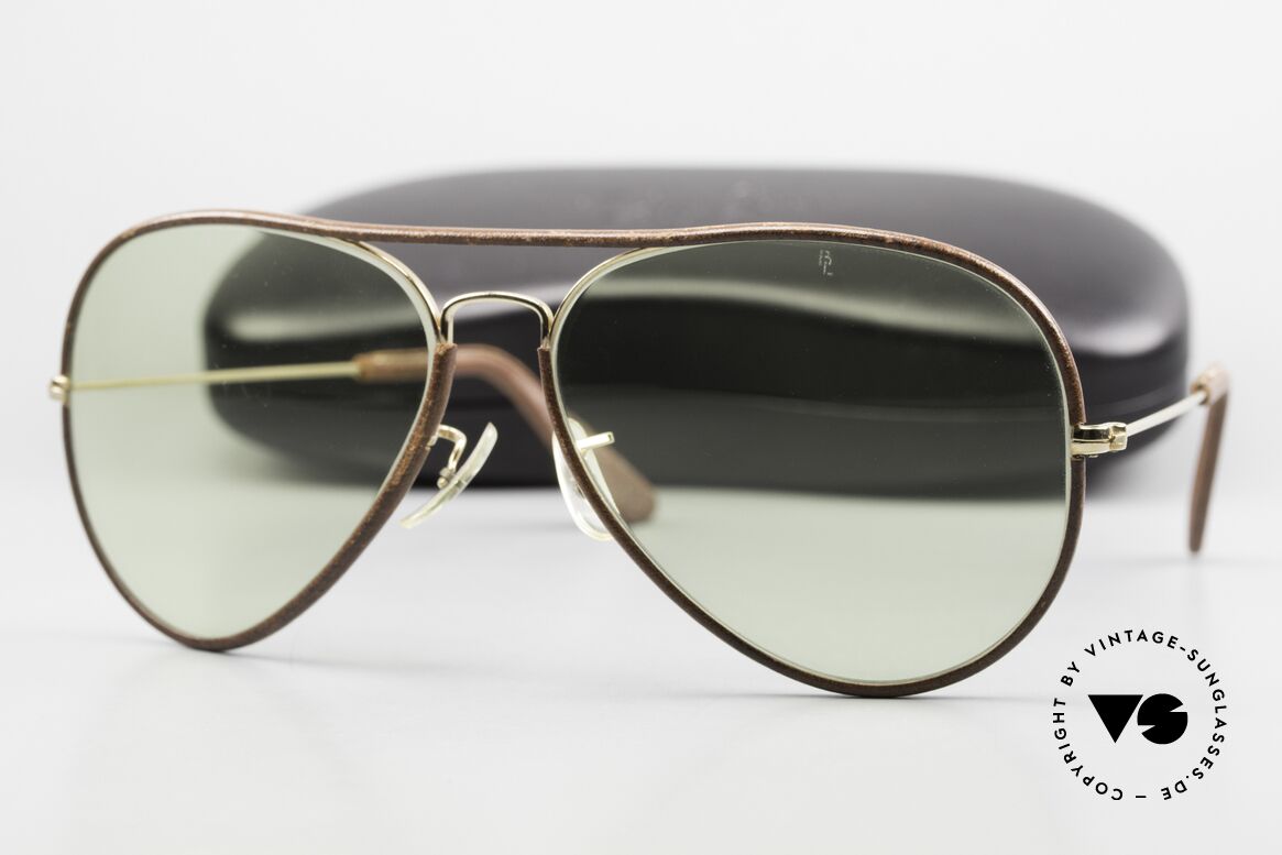 Ray Ban Large Metal II Green Changeable Gläser B&L, Größe: large, Passend für Herren