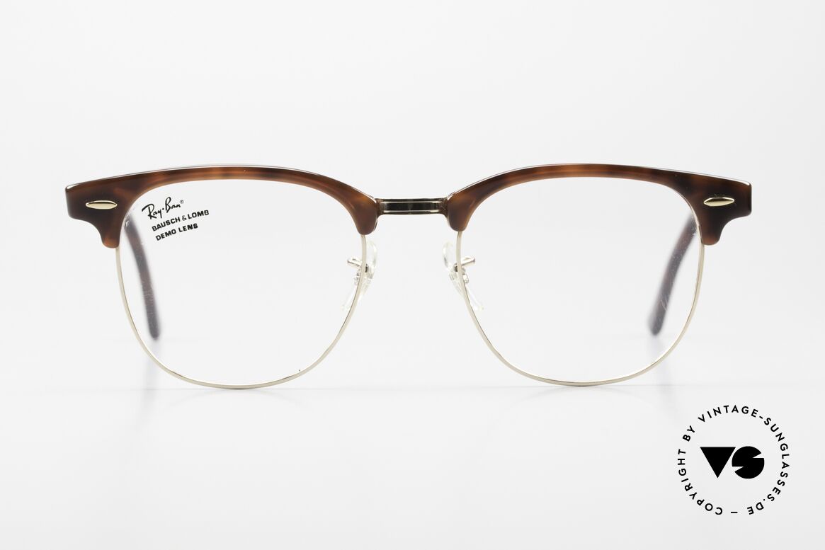 Ray Ban Clubmaster II Large Limited Edition B&L USA, original 90er Jahre Brille von RAY-BAN, USA, Passend für Herren