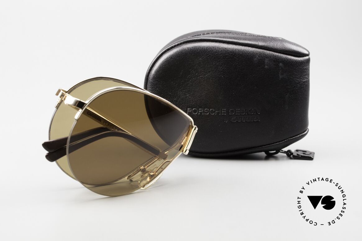 Porsche 5628 Faltbare Designerbrille 80er, Größe: medium, Passend für Herren