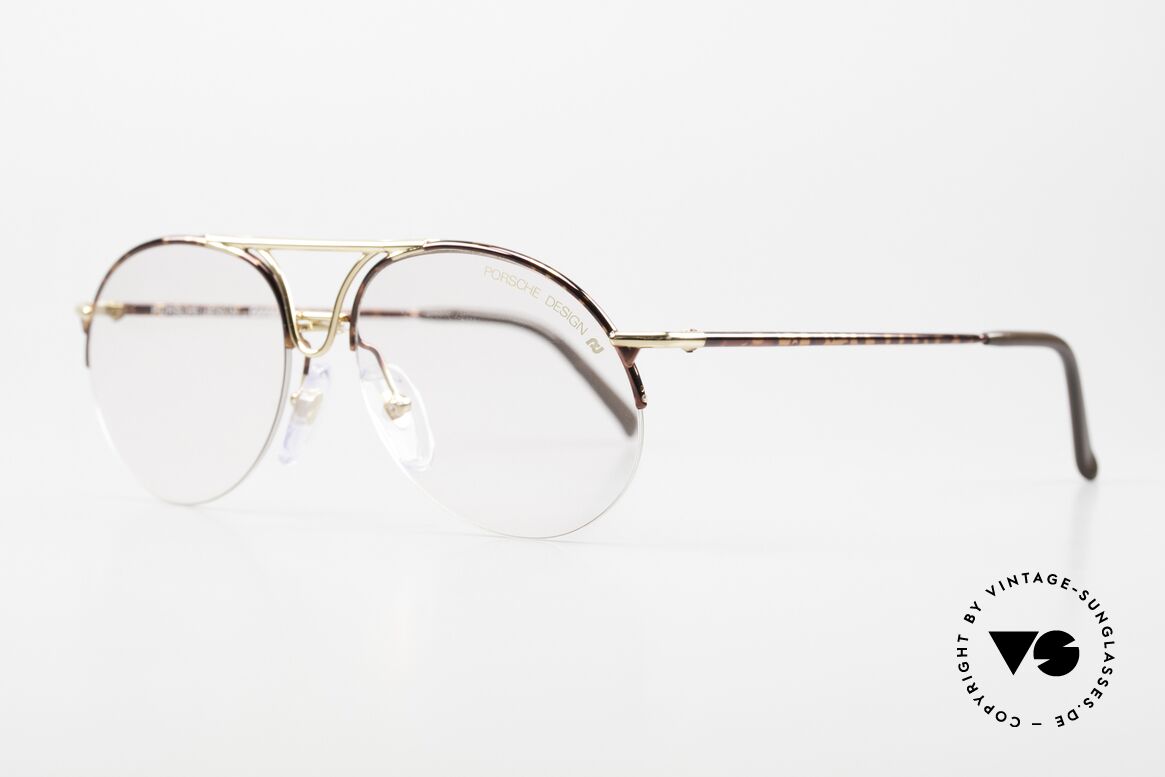 Porsche 5669 Klassische Vintage Brille, sehr leicht & sehr angenehm zu tragen (Top-Qualität), Passend für Herren und Damen