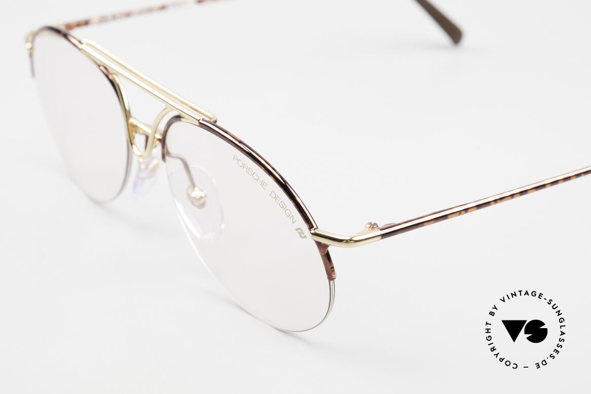 Porsche 5669 Klassische Vintage Brille, kleine Größe 54°15, 135 (inkl. original Porsche Etui), Passend für Herren und Damen
