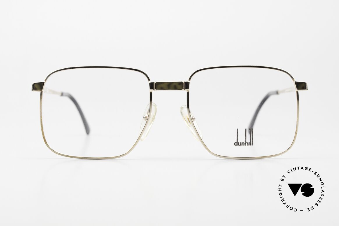 Dunhill 6057 Eckige Herrenbrille von 1988, eckige Alfred Dunhill Herren-Brille von 1988, Passend für Herren