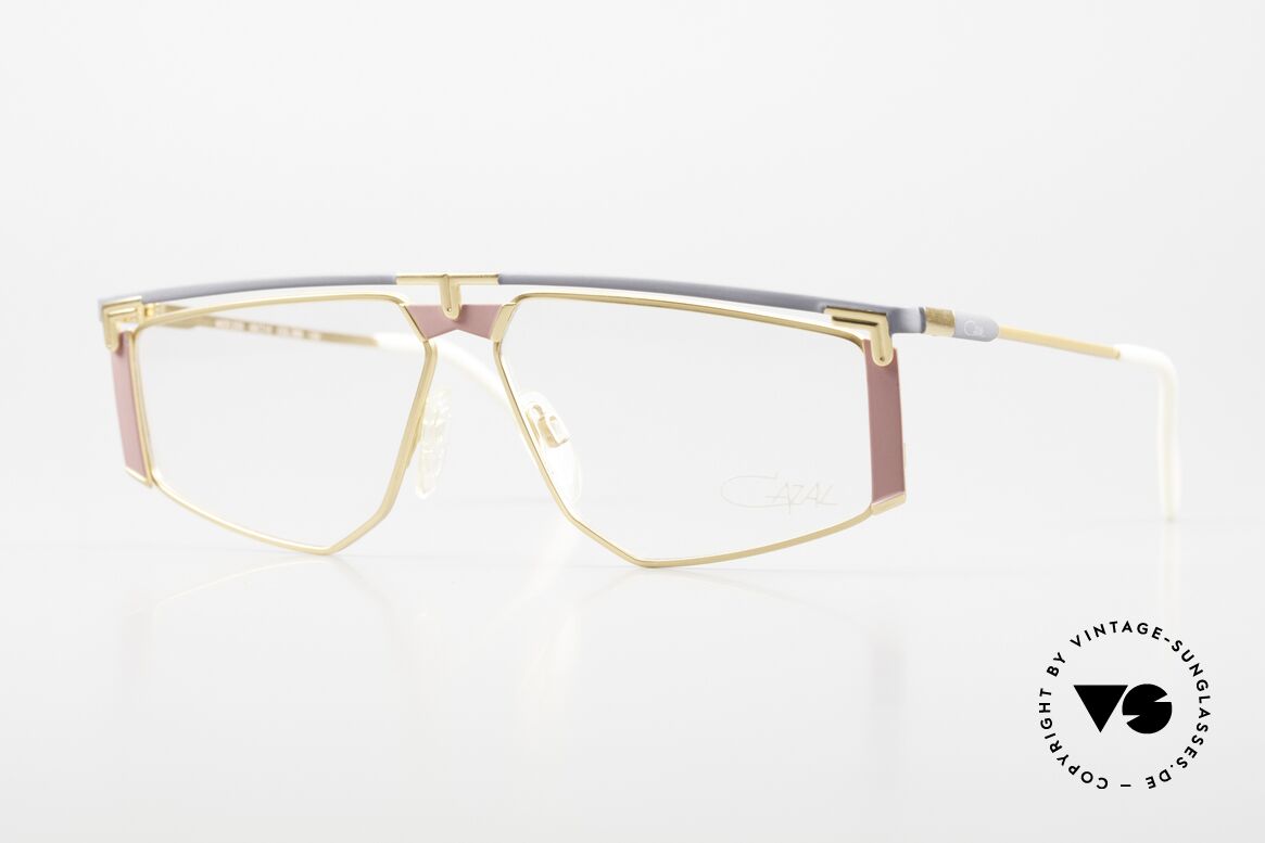 Cazal 235 80er Hip Hop Brille Unisex, vintage Cazal Titanium Brillenfassung von circa 1988, Passend für Herren und Damen