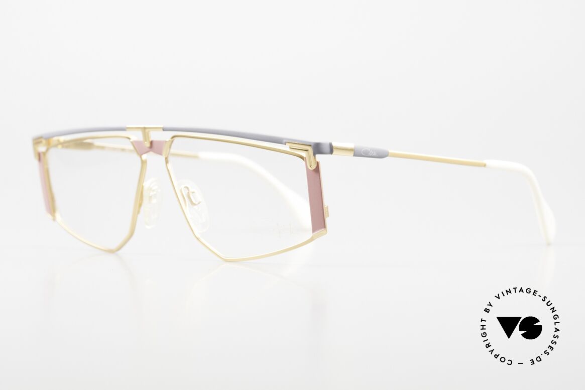Cazal 235 80er Hip Hop Brille Unisex, markant in Farbe und Form (unverwechselbar CAZAL), Passend für Herren und Damen