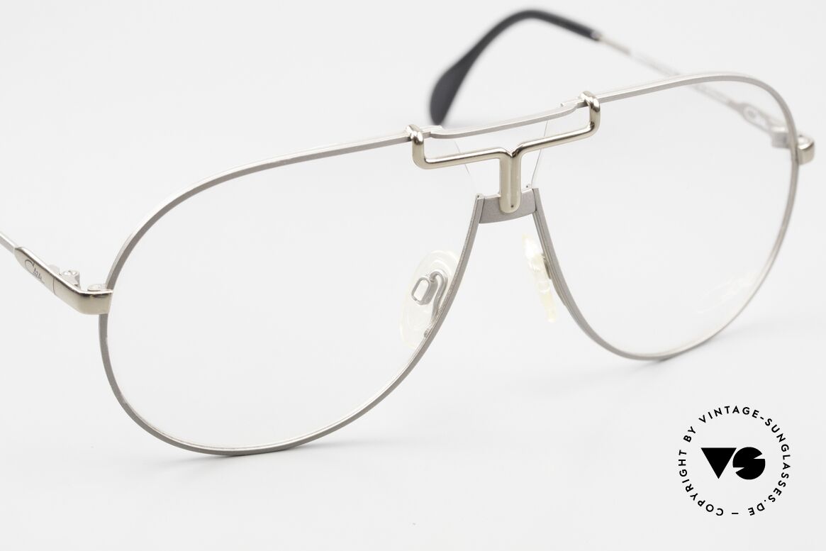 Cazal 731 80er Jahre Titan Fassung, KEINE Retrobrille, sondern das Original, Gr. 63°11, Passend für Herren