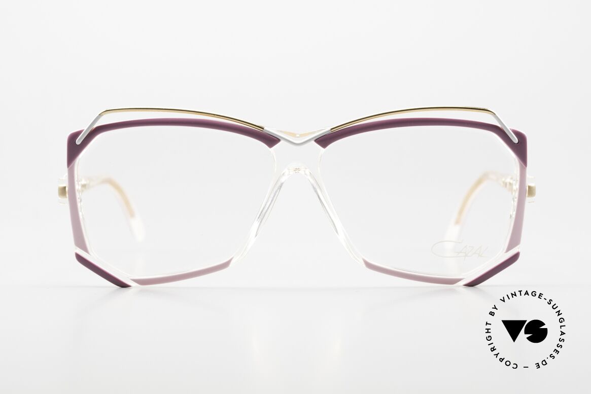 Cazal 188 80er Vintage Designer Brille, zauberhafte CAZAL Brillenfassung aus den 80ern, Passend für Damen