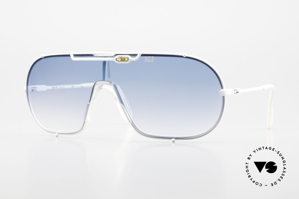 Cazal 903 80er Vintage XXL Sonnenbrille, legendäre Cazal DesignerSonnenbrille von 1989/90, Passend für Herren