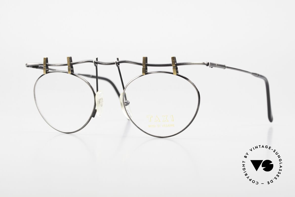 Taxi ST2 by Casanova Verrückte 90er Damenbrille, Wäscheleine Brille für unkomplizierte Durchblicker ;-), Passend für Herren und Damen