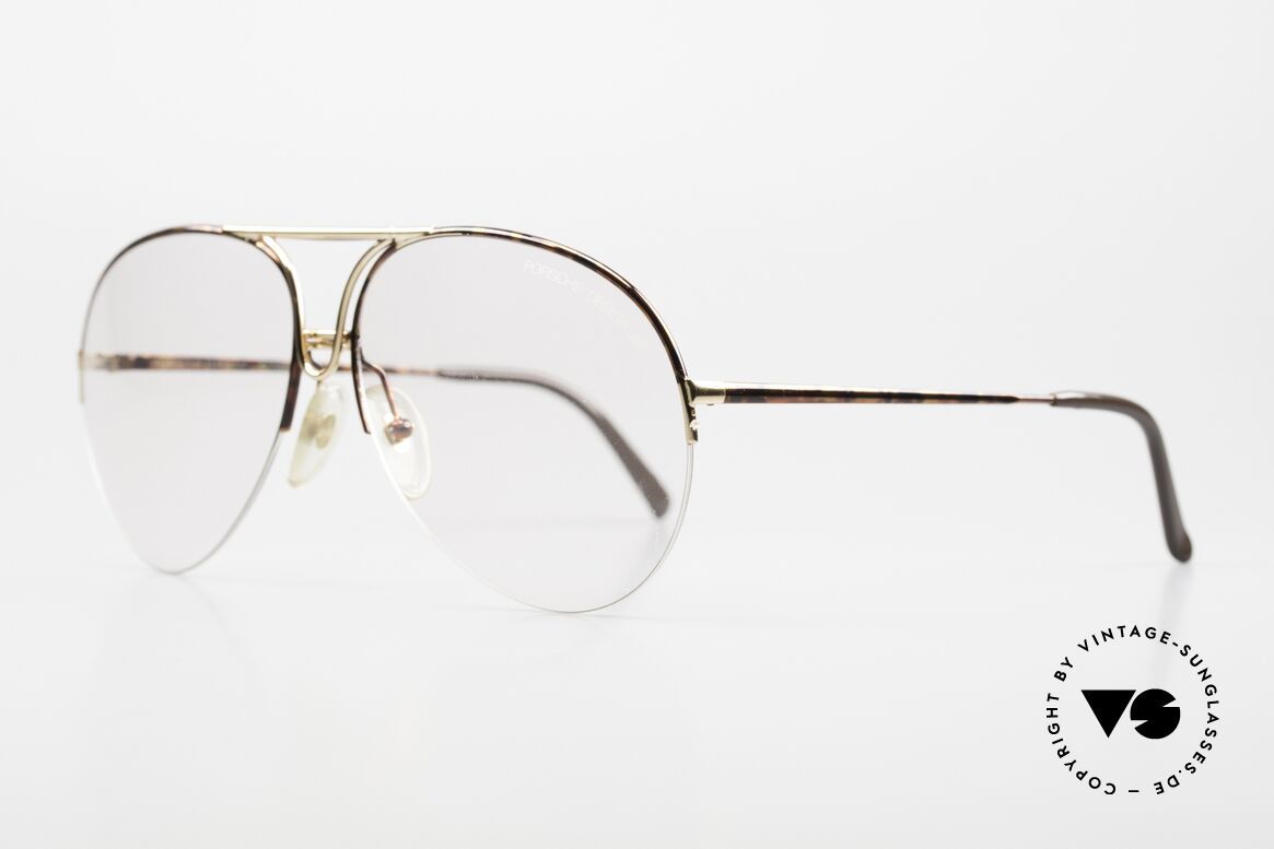 Porsche 5627 Nylor Aviator Brille 90er, klassische Pilotenform aus den guten alten Zeiten, Passend für Herren