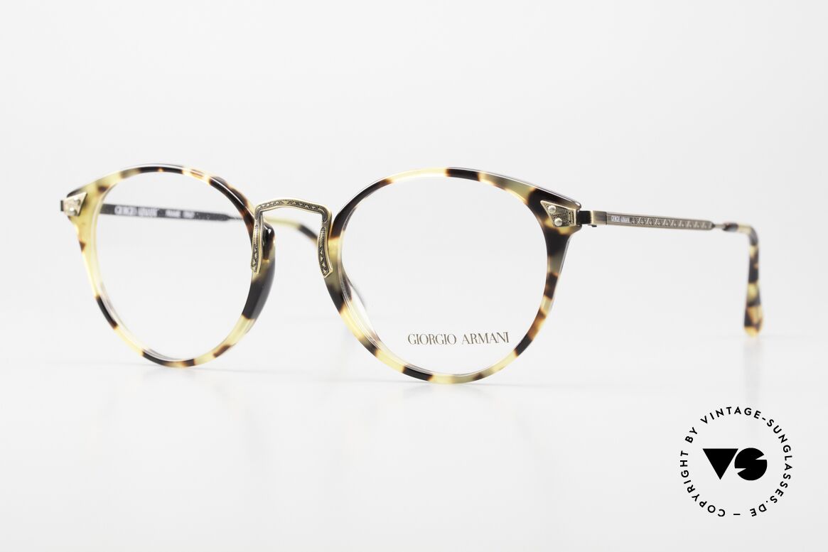 Giorgio Armani 336 Designer Pantobrille 90er, 90er Giorgio Armani Designer-Brille in Größe 51-21, Passend für Herren und Damen